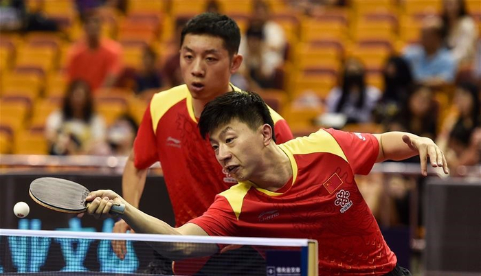 中国队鏖战葡萄牙队，马龙带队取胜