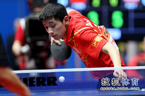 法国队力克德国队，张继科带队取胜